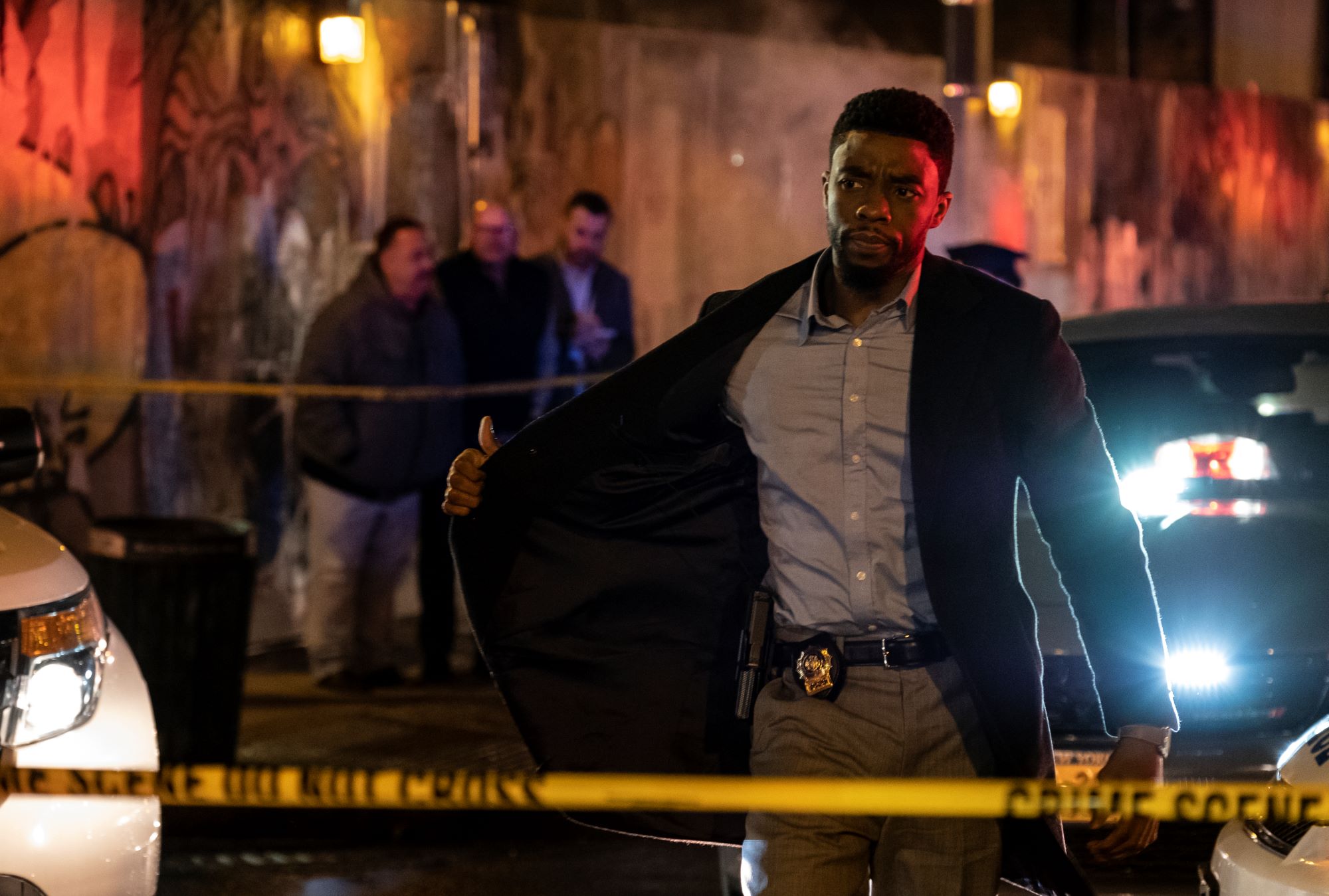 Chadwick Boseman as Andre Davies in 21 Bridges