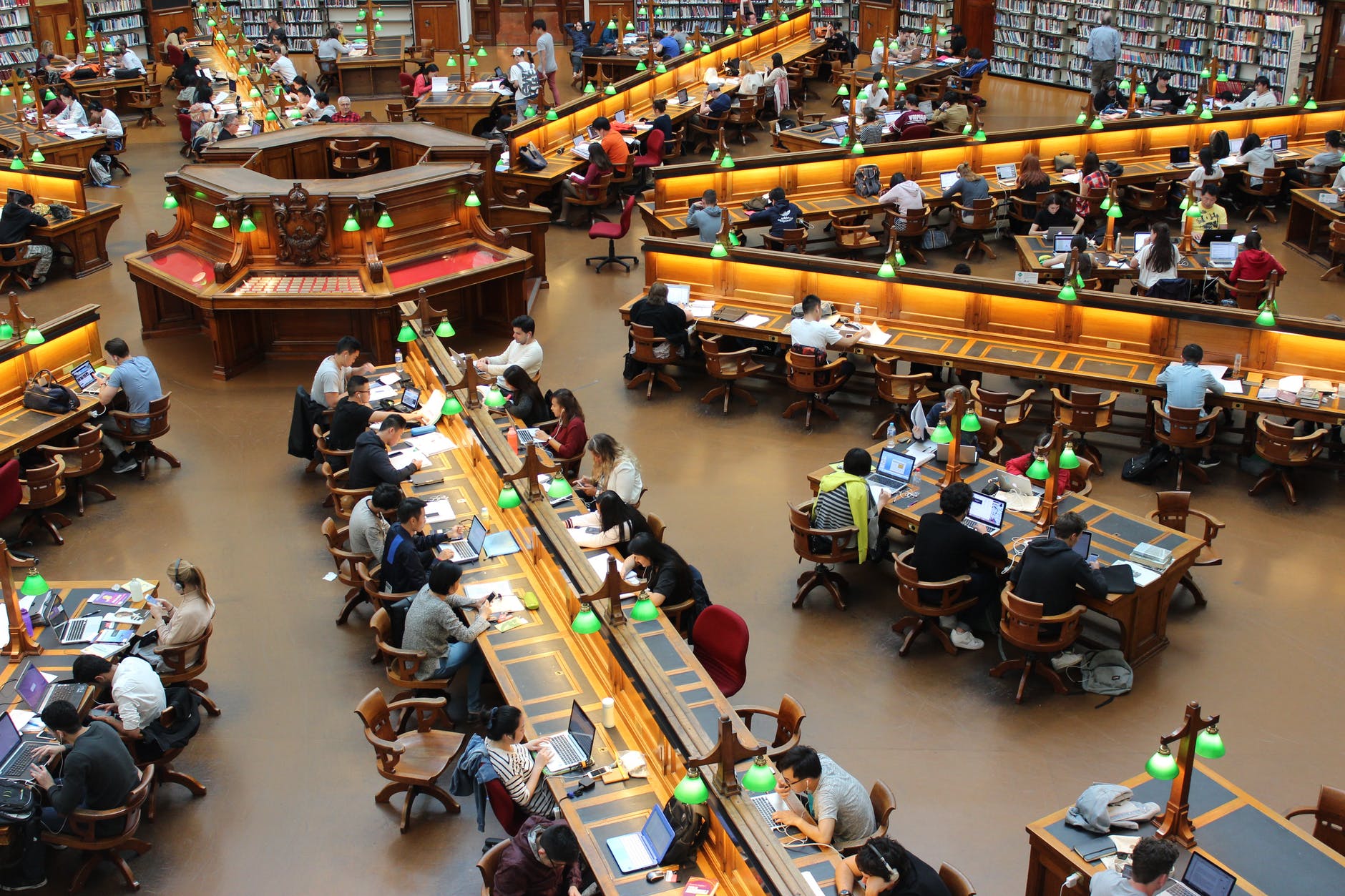 University students sitting in an examination