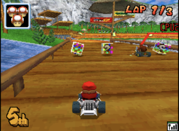 Fun Fact! SNES Mario Circuit 3 and Baby Park are the only tracks