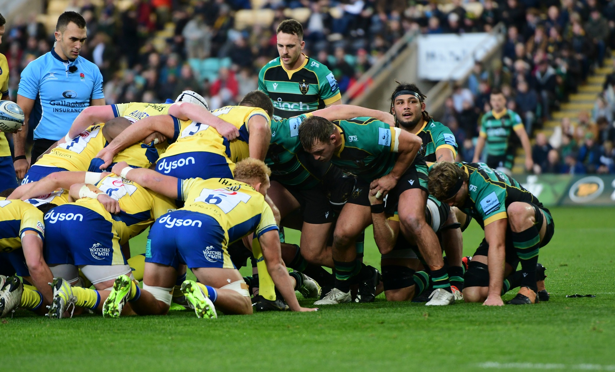 rugby scrum